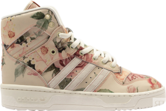 Кроссовки Adidas Eric Emanuel x Rivalry Hi OG 'Floral', розовый