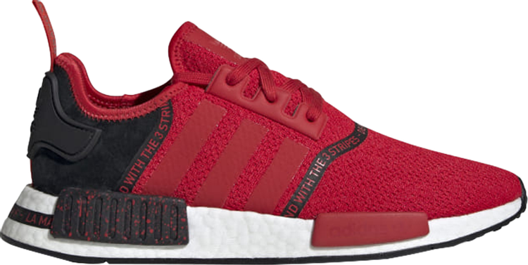 Кроссовки Adidas NMD_R1 'Speckle Pack - Scarlet', красный EF3327 | Red фото 1