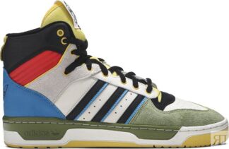 Кроссовки Adidas Hebru Brantley x BBC x Rivalry Hi 'Fly Boy', многоцветный