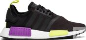 Кроссовки Adidas NMD_R1 'Shock Purple', черный D96627 | Black фото 1