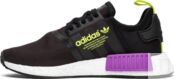 Кроссовки Adidas NMD_R1 'Shock Purple', черный D96627 | Black фото 3