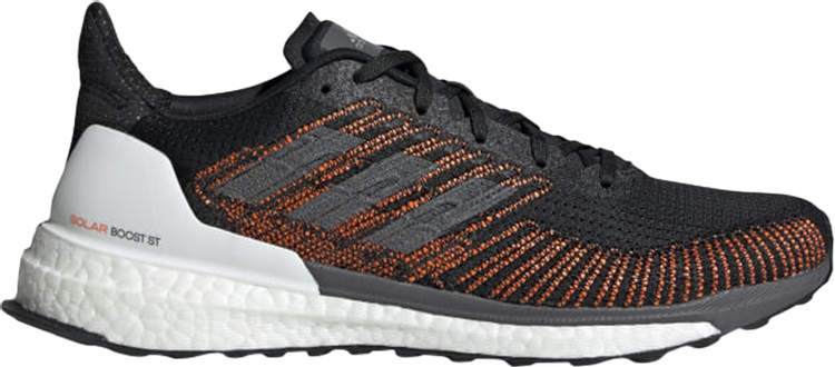 Кроссовки Adidas Solar Boost ST 19 'Black Solar Orange', оранжевый G28060 | Orange фото 1