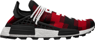 Кроссовки Adidas BBC x Pharrell x NMD Human Race 'Red Plaid' Friends & Fami