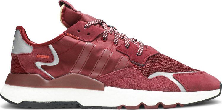 Кроссовки Adidas 3M x Nite Jogger 'Burgundy', красный EE5870 | Red фото 1