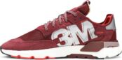 Кроссовки Adidas 3M x Nite Jogger 'Burgundy', красный EE5870 | Red фото 3