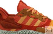 Кроссовки Adidas Sneakersnstuff x ZX 4000 4D 'Sunrise', оранжевый FV5524 | Orange фото 2