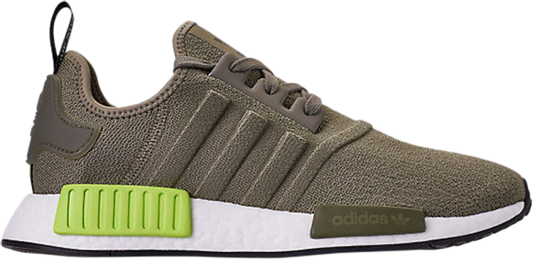 Кроссовки Adidas NMD_R1 'Trace Cargo Yellow', коричневый BD7750 | Brown фото 1