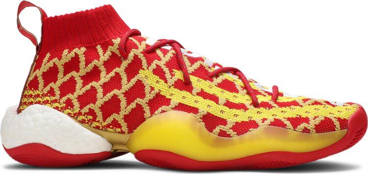 Кроссовки Adidas Pharrell x Crazy BYW 'Chinese New Year', красный EE8688 | Red фото 1