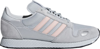 Кроссовки Adidas ZX 452 SPZL 'Clear Grey Haze Coral', серый