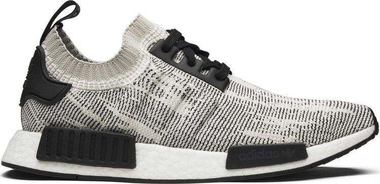 Кроссовки Adidas NMD_R1 Primeknit 'Sesame', серый AQ0899 | Grey фото 1