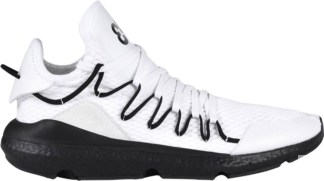 Кроссовки Adidas Y-3 Kusari 'White Black', черный