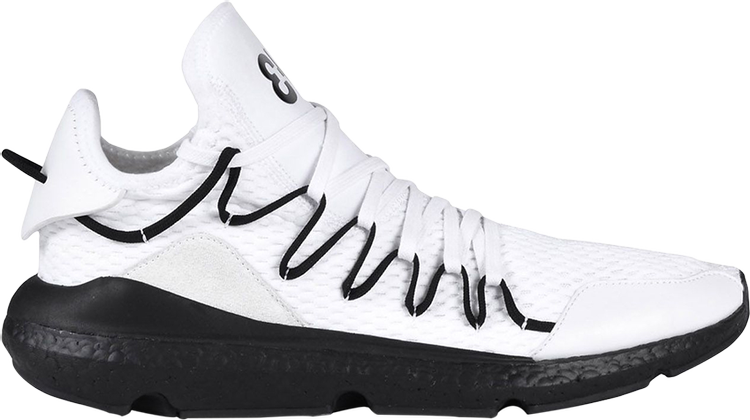 Кроссовки Adidas Y-3 Kusari 'White Black', черный AC7190 | Black фото 1