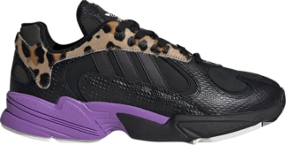 Кроссовки Adidas Yung-1 'Night Jungle - Purple', фиолетовый