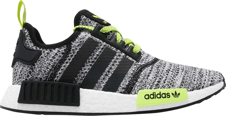 Кроссовки Adidas NMD_R1 'Static Solar Yellow', черный F97321 | Black фото 1