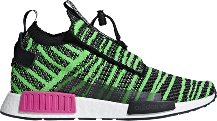 Кроссовки Adidas NMD TS1 Primeknit 'Watermelon', зеленый B37628 | Green фото 1