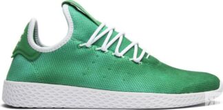 Кроссовки Adidas Pharrell x Tennis Hu Holi 'Bright Green', зеленый