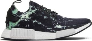 Кроссовки Adidas NMD_R1 Primeknit 'Mint Marble', зеленый