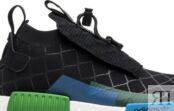 Кроссовки Adidas Mita Sneakers x NMD_TS1 'Cages and Coordinates', черный BC0333 | Black фото 2