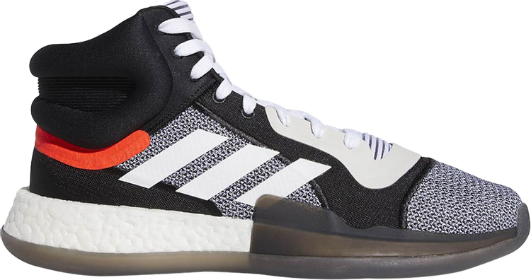 Кроссовки Adidas Marquee Boost Mid 'Core Black', черный BB7822 | Black фото 1