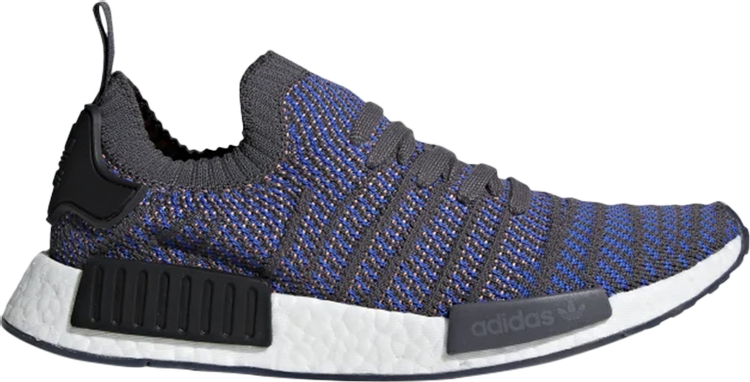 Кроссовки Adidas NMD_R1 STLT Primeknit 'Hi-Res Blue', синий CQ2388 | Blue фото 1