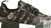 Кроссовки Adidas NMD_R1 'Duck Camo', зеленый D96617 | Green фото 2