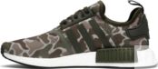 Кроссовки Adidas NMD_R1 'Duck Camo', зеленый D96617 | Green фото 3