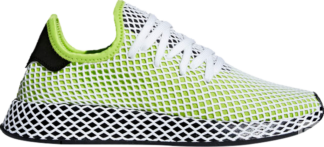 Кроссовки Adidas Deerupt 'Solar Slime', зеленый