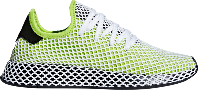 Кроссовки Adidas Deerupt 'Solar Slime', зеленый B27779 | Green фото 1