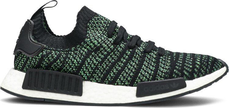 Кроссовки Adidas NMD_R1 STLT Primeknit 'Noble Green', зеленый AQ0936 | Green фото 1