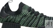 Кроссовки Adidas NMD_R1 STLT Primeknit 'Noble Green', зеленый AQ0936 | Green фото 2