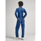 Комбинезон длинный джинсовый  XL синий