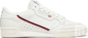 Кроссовки Adidas Continental 80 Rascal 'Running White', красный B41680 | Red фото 1