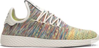 Кроссовки Adidas Pharrell x Tennis Hu Primeknit 'Multi-Color 2.0', многоцве