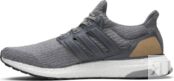 Кроссовки Adidas UltraBoost 3.0 Limited 'Leather Cage', серый BB1092 | Grey фото 3