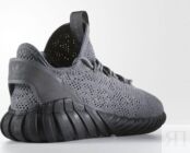 Кроссовки Adidas Tubular Doom Sock Primeknit 'Grey Black', серый BY3564 | Grey фото 4