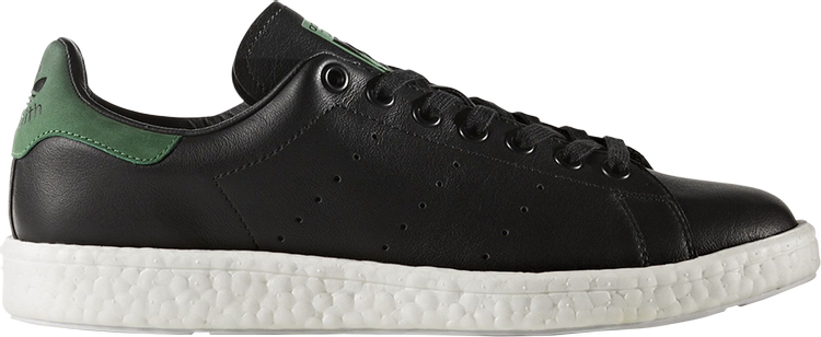 Кроссовки Adidas Stan Smith Boost 'Black Green', черный BB0009 | Black фото 1