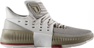 Кроссовки Adidas Dame 3 'West Campus', серый