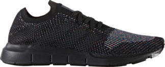 Кроссовки Adidas Swift Run Primeknit 'Black Multicolor', черный