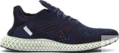 Кроссовки Adidas Sneakersnstuff x Futurecraft 4D 'Noble Ink', синий B96533 | Blue фото 1