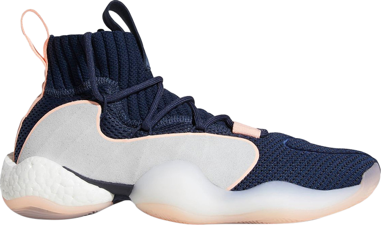 Кроссовки Adidas Crazy BYW LVL X 'Clear Orange', синий B42243 | Blue фото 1