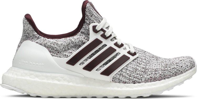 Кроссовки Adidas UltraBoost 4.0 'White Burgundy', красный EE3705 | Red фото 1