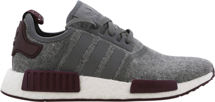 Кроссовки Adidas NMD_R1 'Wool', серый CQ0761 | Grey фото 1