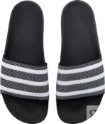 Кроссовки Adidas Adilette Primeknit, черный BB0118 | Black фото 2