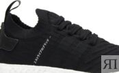 Кроссовки Adidas NMD_R2 Primeknit 'Japan Black Gum', черный BY9696 | Black фото 2