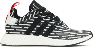 Кроссовки Adidas NMD_R2 PK 'Core Black Stripe', черный