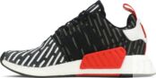 Кроссовки Adidas NMD_R2 PK 'Core Black Stripe', черный BB2951 | Black фото 3