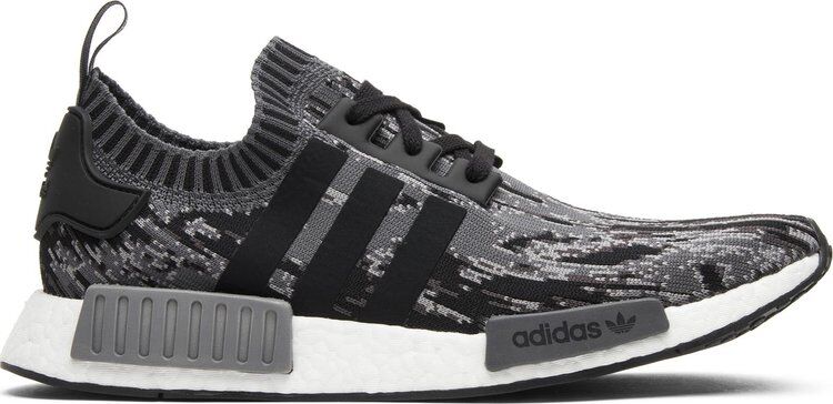 Кроссовки Adidas NMD_R1 Primeknit 'Grey Three', серый BZ0223 | Grey фото 1