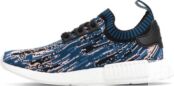 Кроссовки Adidas Sneakersnstuff x NMD_R1 Primeknit 'Datamosh 2.0', синий DB2842 | Blue фото 3