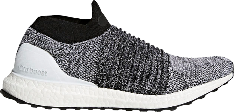 Кроссовки Adidas UltraBoost Laceless 'Oreo', серый BB6141 | Grey фото 1