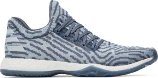 Кроссовки Adidas Harden Vol. 1 LS Primeknit 'Raw Steel', серый